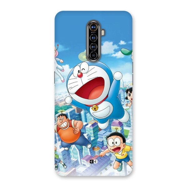 Doremon Flying Back Case for Realme X2 Pro