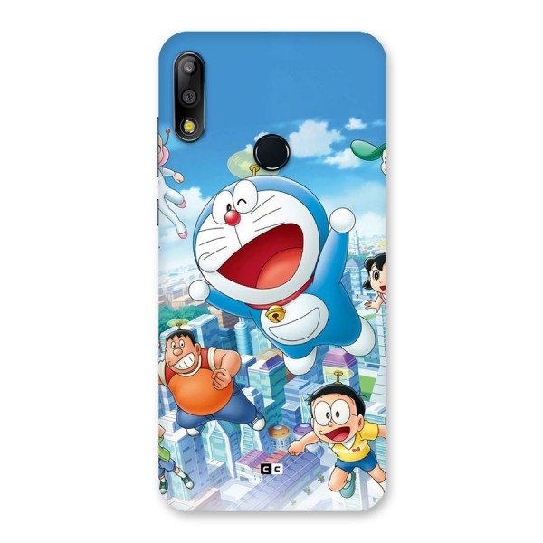 Doremon Flying Back Case for Zenfone Max Pro M2