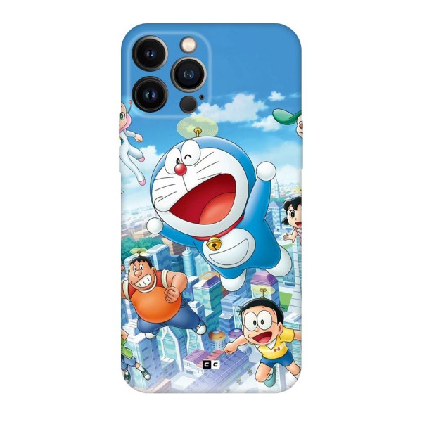 Doremon Flying Back Case for iPhone 13 Pro Max