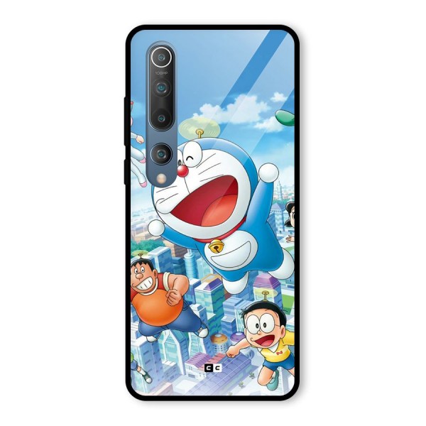 Doremon Flying Glass Back Case for Mi 10