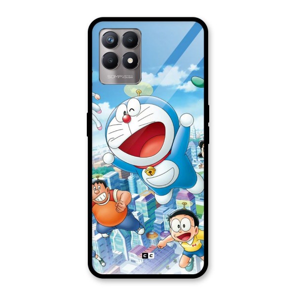 Doremon Flying Glass Back Case for Realme Narzo 50