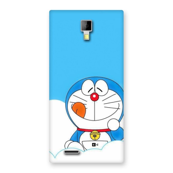 Doremon On Clouds Back Case for Canvas Xpress A99
