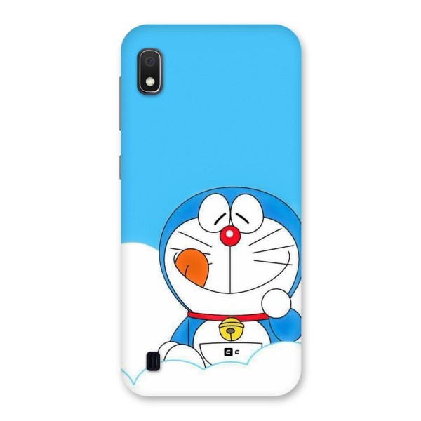 Doremon On Clouds Back Case for Galaxy A10