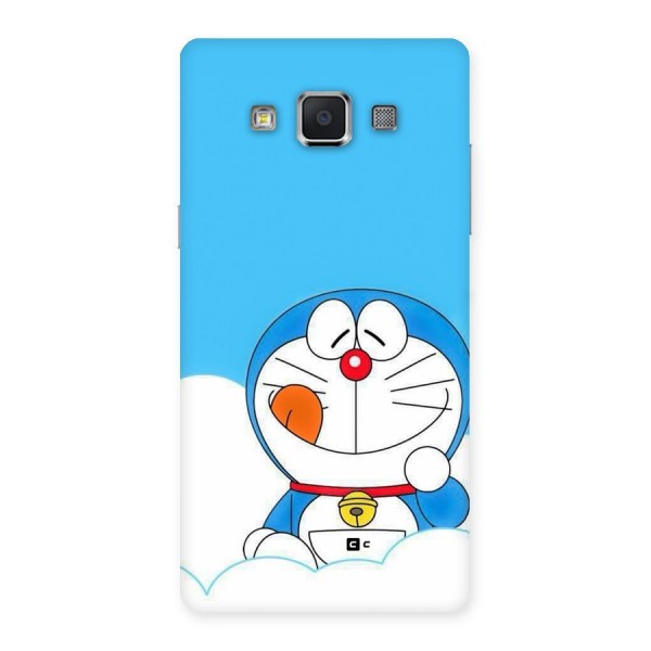Doremon On Clouds Back Case for Galaxy A5