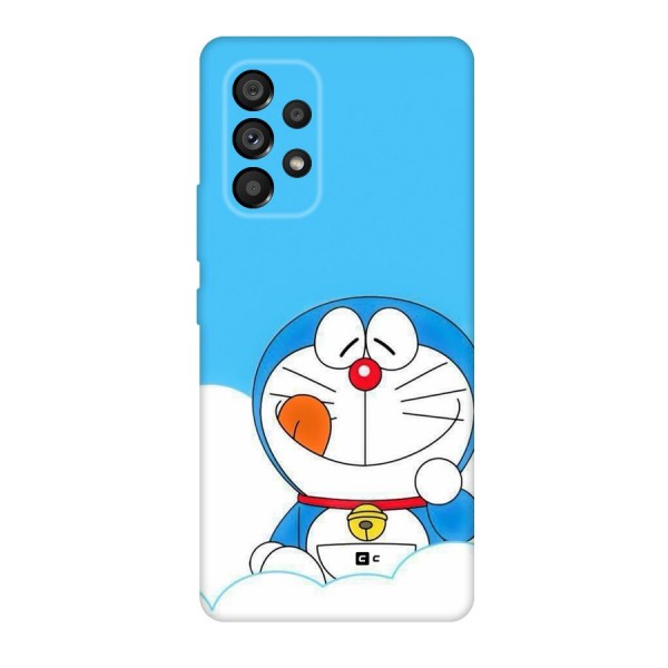 Doremon On Clouds Back Case for Galaxy A53 5G