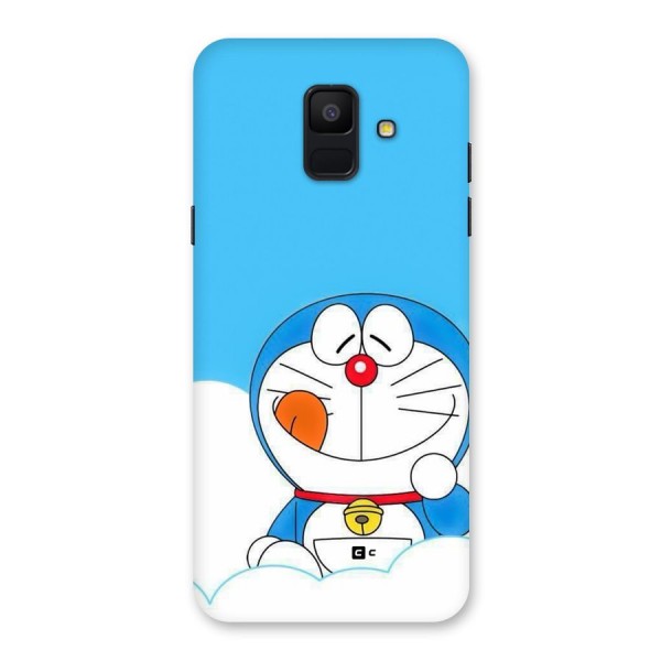 Doremon On Clouds Back Case for Galaxy A6 (2018)