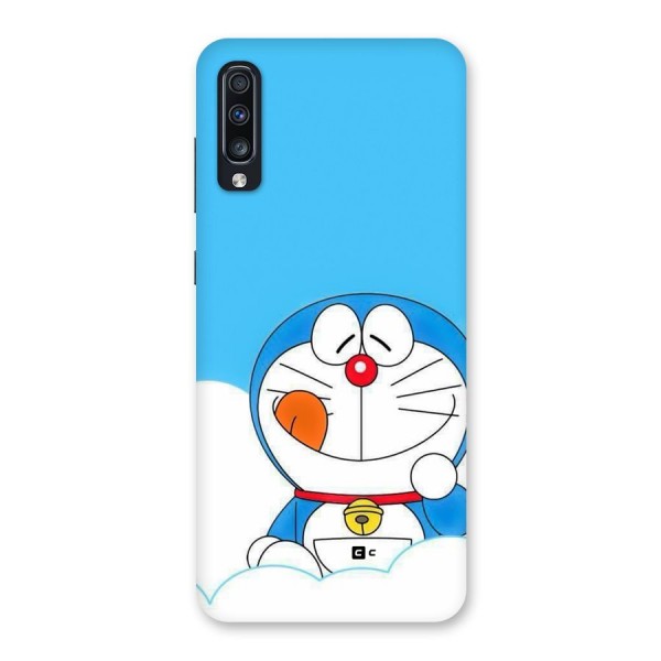 Doremon On Clouds Back Case for Galaxy A70
