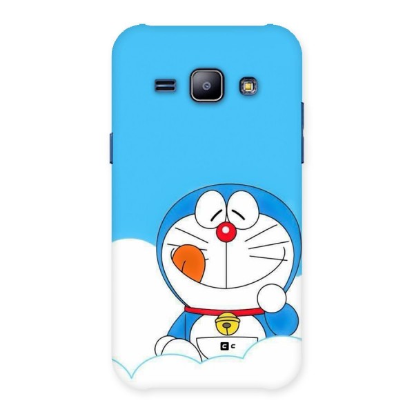 Doremon On Clouds Back Case for Galaxy J1