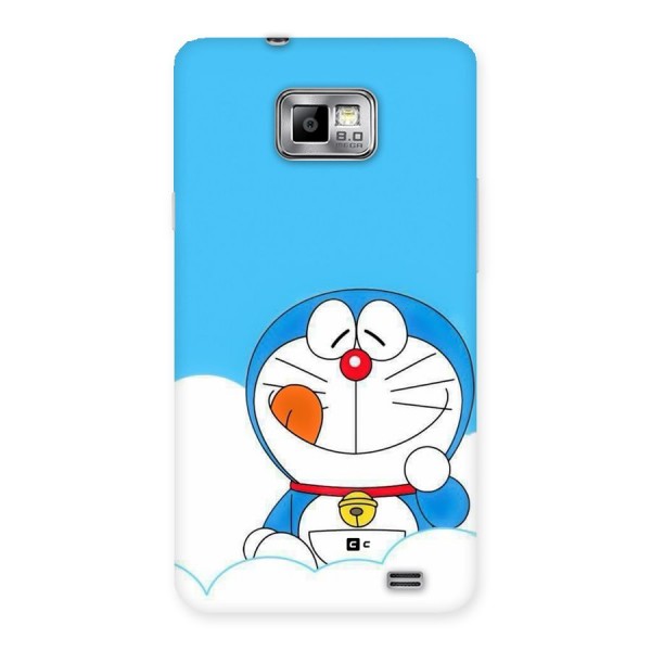 Doremon On Clouds Back Case for Galaxy S2