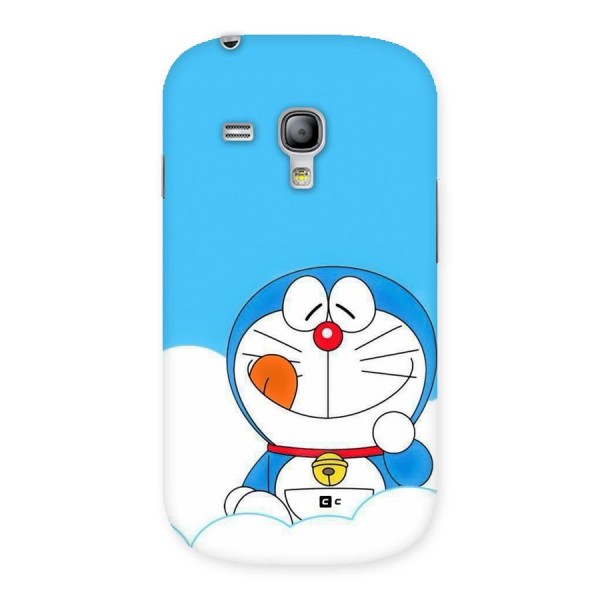 Doremon On Clouds Back Case for Galaxy S3 Mini