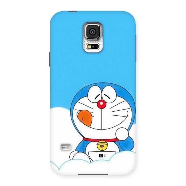 Doremon On Clouds Back Case for Galaxy S5