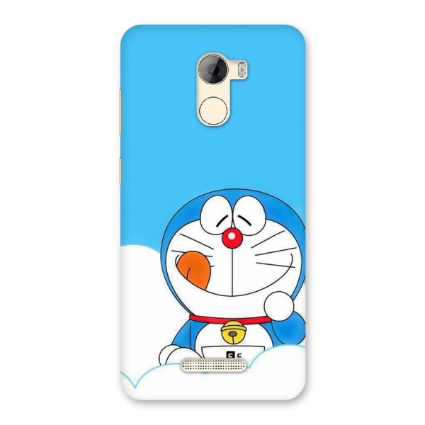 Doremon On Clouds Back Case for Gionee A1 LIte