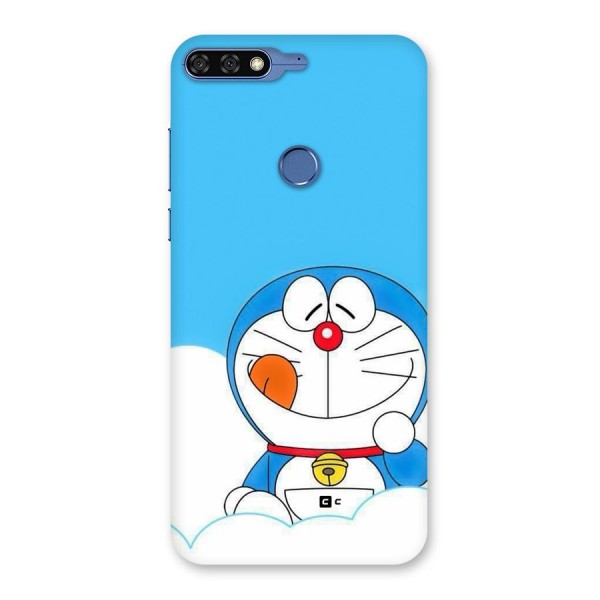 Doremon On Clouds Back Case for Honor 7C