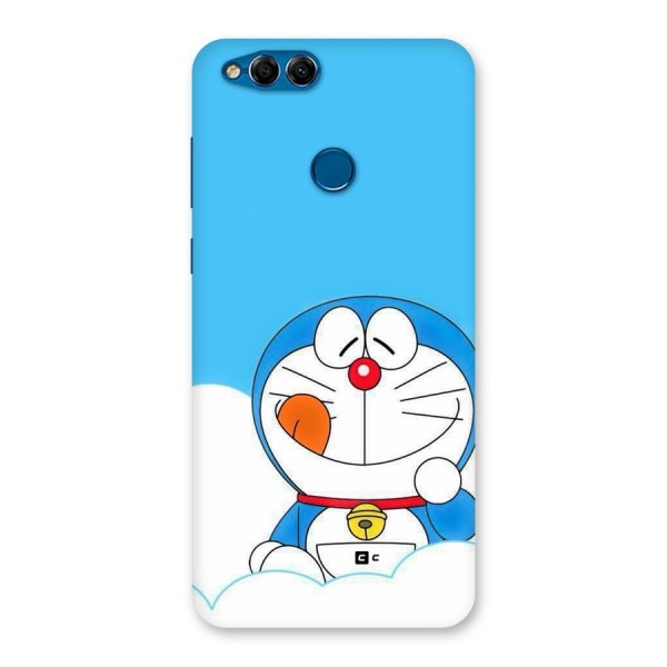 Doremon On Clouds Back Case for Honor 7X