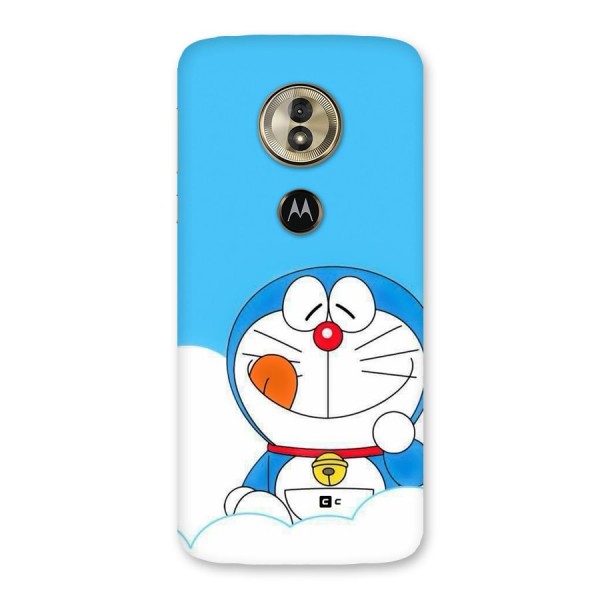 Doremon On Clouds Back Case for Moto G6 Play