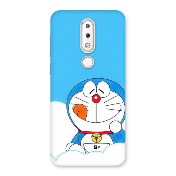 Doremon On Clouds Back Case for Nokia 6.1 Plus