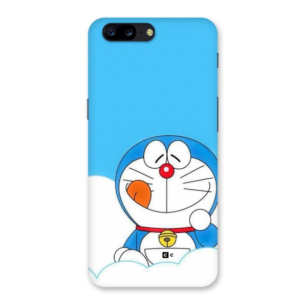 Doremon On Clouds Back Case for OnePlus 5