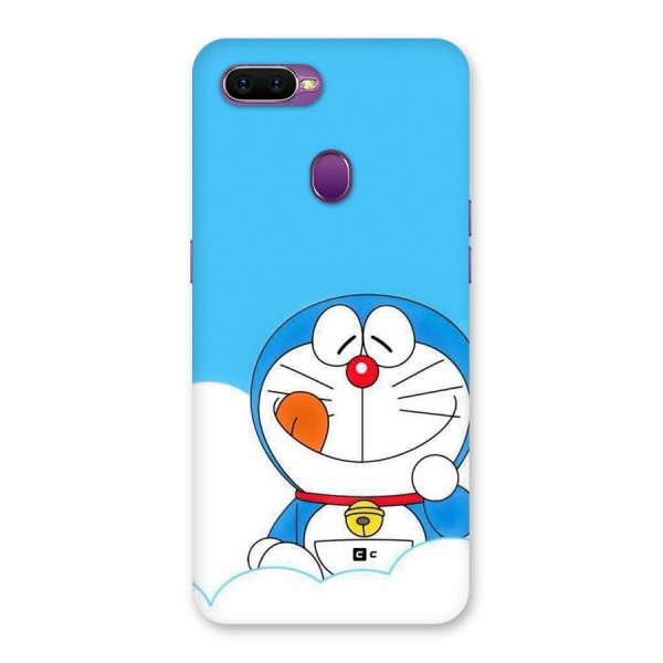 Doremon On Clouds Back Case for Oppo F9