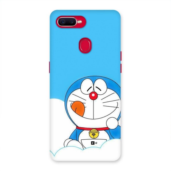 Doremon On Clouds Back Case for Oppo F9 Pro