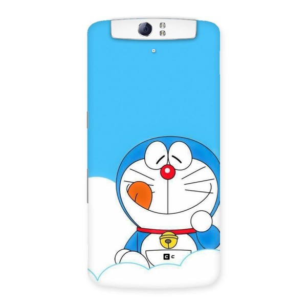 Doremon On Clouds Back Case for Oppo N1