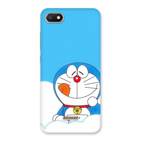 Doremon On Clouds Back Case for Redmi 6A