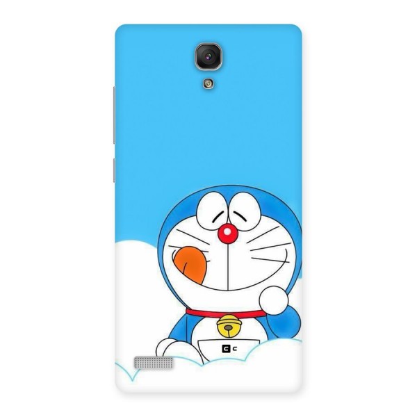 Doremon On Clouds Back Case for Redmi Note