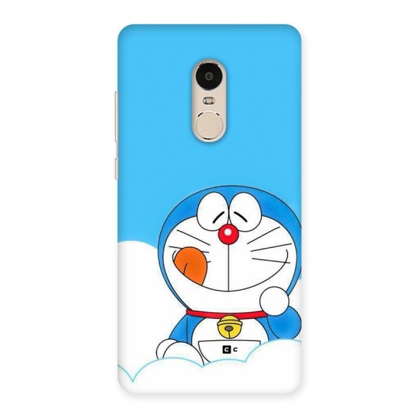 Doremon On Clouds Back Case for Redmi Note 4