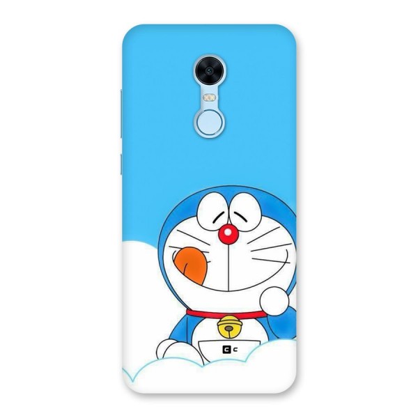 Doremon On Clouds Back Case for Redmi Note 5