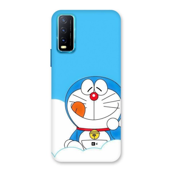 Doremon On Clouds Back Case for Vivo Y12s