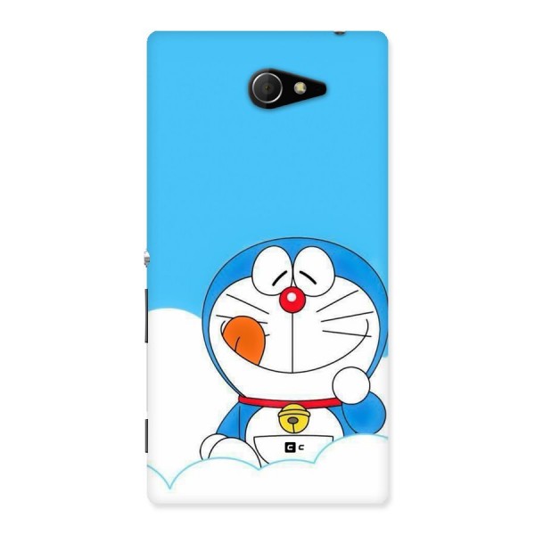 Doremon On Clouds Back Case for Xperia M2