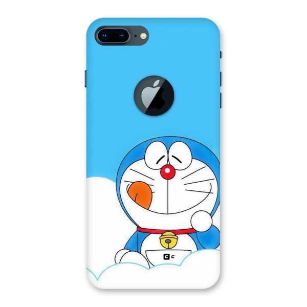 Doremon On Clouds Back Case for iPhone 7 Plus Logo Cut