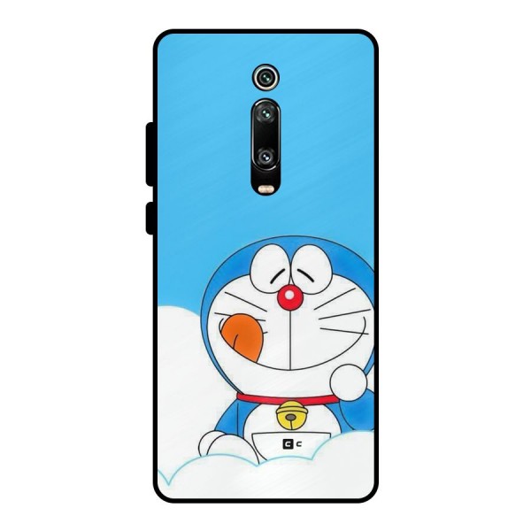 Doremon On Clouds Metal Back Case for Redmi K20 Pro