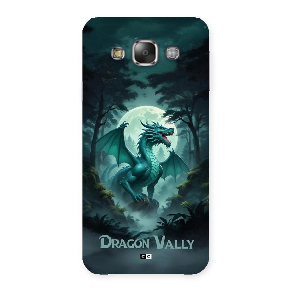 Dragon Valley Back Case for Galaxy E7
