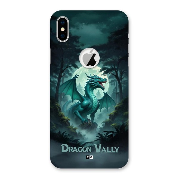 Dragon Valley Back Case for iPhone X Logo Cut