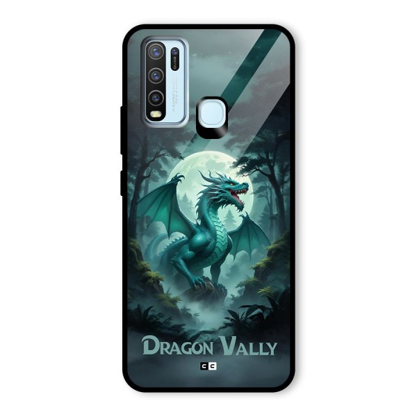 Dragon Valley Glass Back Case for Vivo Y30