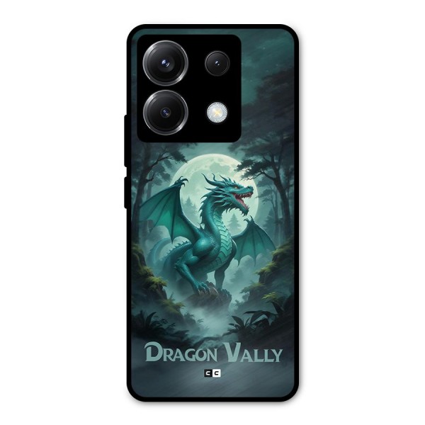 Dragon Valley Metal Back Case for Poco X6