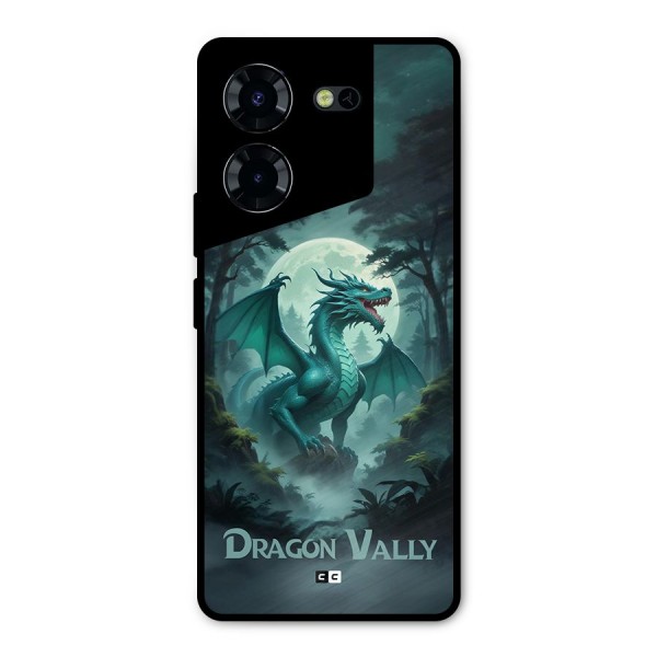 Dragon Valley Metal Back Case for Tecno Pova 5 Pro 5G