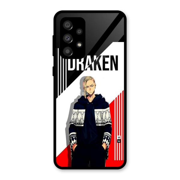 Draken Bhai Glass Back Case for Galaxy A32