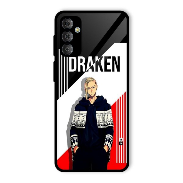 Draken Bhai Glass Back Case for Galaxy F23