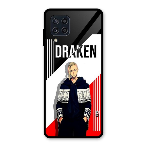 Draken Bhai Glass Back Case for Galaxy M32