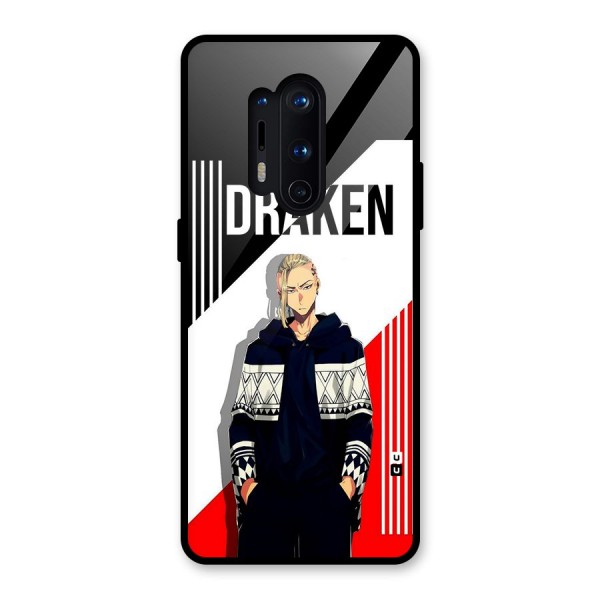 Draken Bhai Glass Back Case for OnePlus 8 Pro