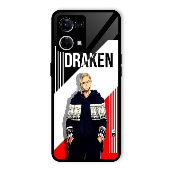 Draken Bhai Glass Back Case for Oppo F21 Pro 4G