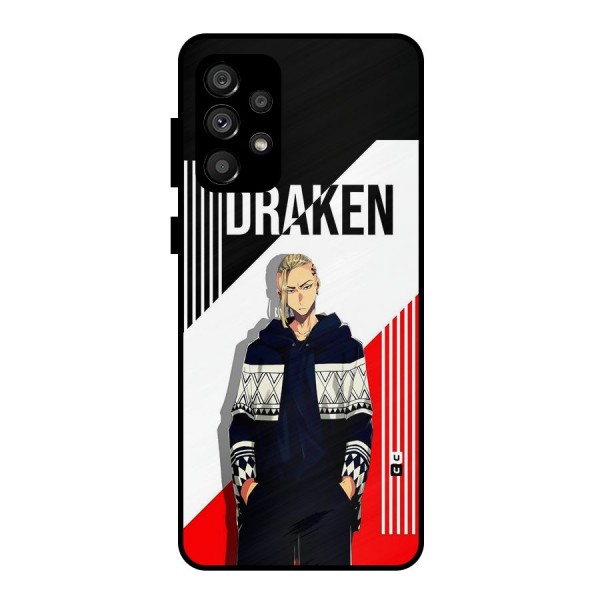 Draken Bhai Metal Back Case for Galaxy A73 5G