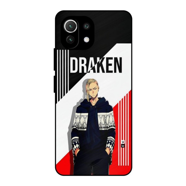 Draken Bhai Metal Back Case for Mi 11 Lite