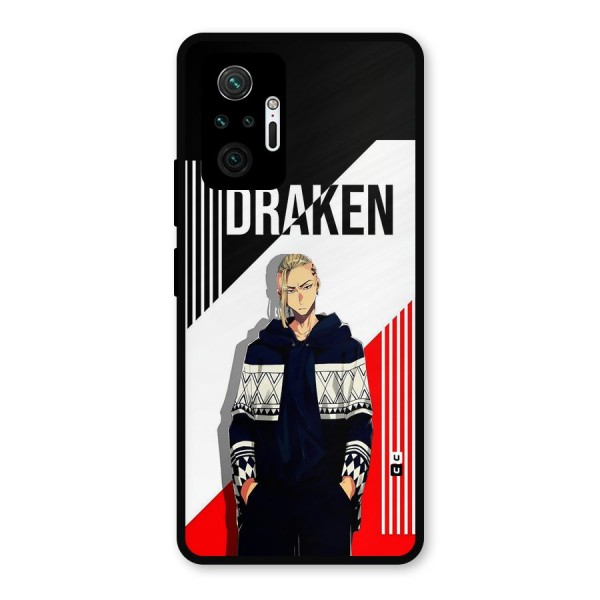 Draken Bhai Metal Back Case for Redmi Note 10 Pro Max