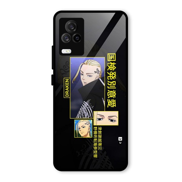 Draken Manji Gang Glass Back Case for Vivo iQOO 7 Legend 5G