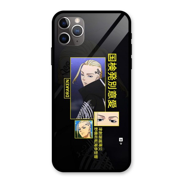 Draken Manji Gang Glass Back Case for iPhone 11 Pro Max