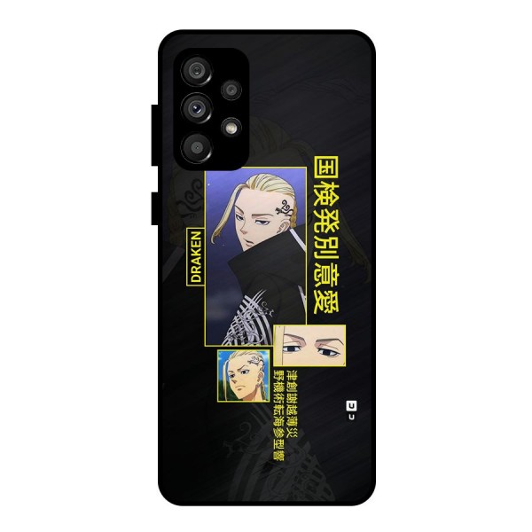 Draken Manji Gang Metal Back Case for Galaxy A73 5G