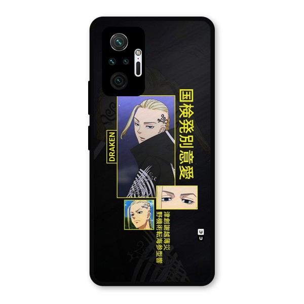 Draken Manji Gang Metal Back Case for Redmi Note 10 Pro