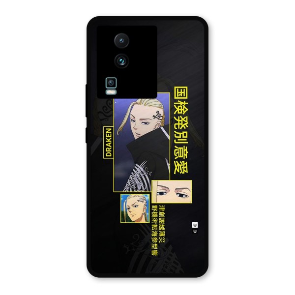 Draken Manji Gang Metal Back Case for iQOO Neo 7 Pro
